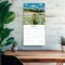 Brush Dance; Pathways | 2027 12 x 24 Inch (Hanging) Monthly Square Wall Calendar | Plastic-Free; Category:Wall Calendars; Image:6